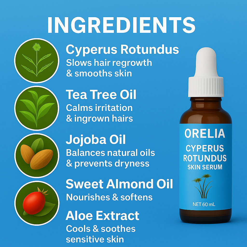 Orelia Cyperus Rotundus Oil